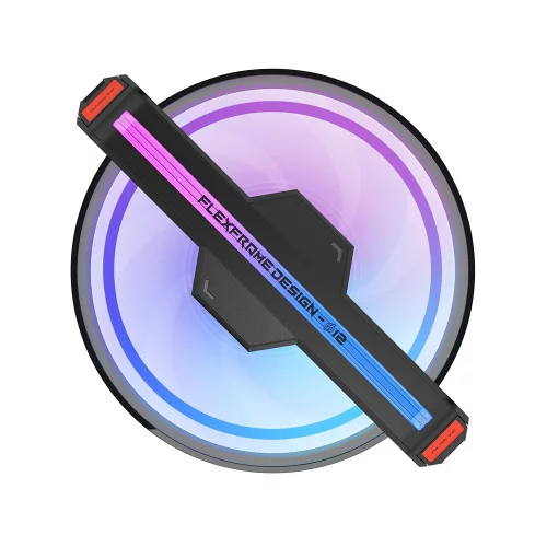 Вентилятор в корпус ALSEYE Φ12(DM12)-B (Clear Frame) AS.04.10.0003 фото 5