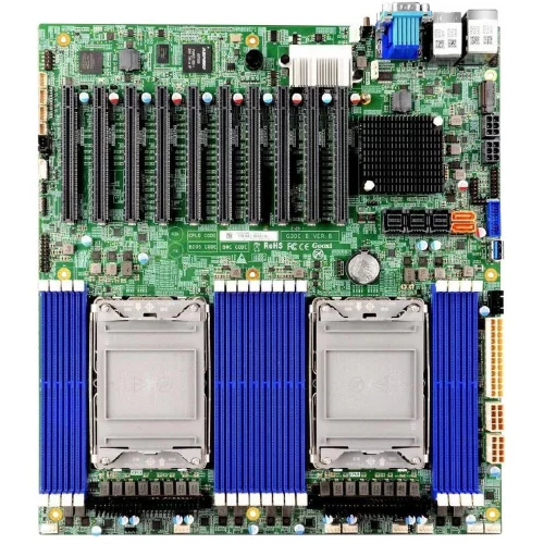Материнская плата/ MB Gooxi G3DE-B-PK, 2x LGA 4189 Intel Gen3, 16xDDR4 ECC REG, 3xSFF8643, 6* PCI-E 4.0 x8, 4* PCI-E 4.0 x16, M.2 PCIe x4 2280, 2* SATA DOM, 2x1GbE LAN i350, IPMI, VGA, COM, 2*USB 3.0, E-ATX (4.00.104.0018)