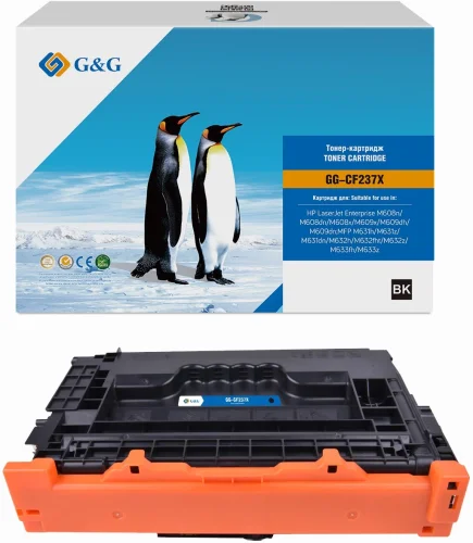 Картридж G&G GG-CF237X черный (25000стр.) для HP LJ M608n/M608dn/M609x/M631h/M631z/M632h/M633
