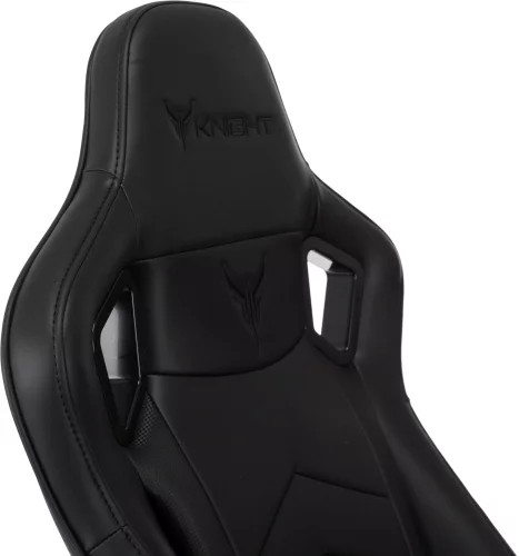 Кресло игровое Knight Gladiator черный экокожа с подголов. крестов. металл (KNIGHT GLADIATOR B) фото 19