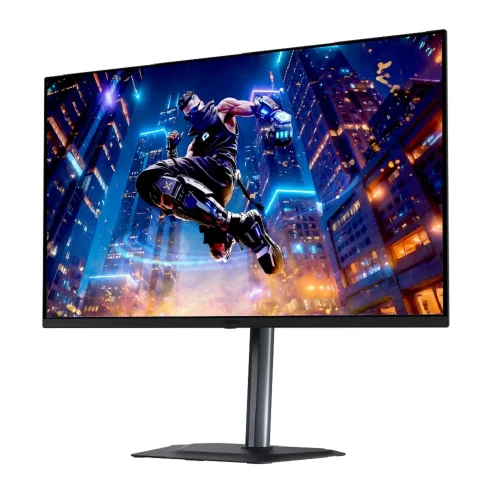 Монитор LCD Gigabyte 31.5 MO32U2 EK {QD-OLED 3840x2160 240Hz 0.03ms 178/178 250cd/1000cd 2xHDMI2.1 DisplayPort1.4 3xUSB3.2 USB-C(18Вт) Pivot} фото 3