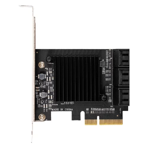 Exegate EX296207RUS Контроллер ExeGate EXE-516 (PCI-E x1 v2.0, SATA3 6Gb/ s, 6 int, ASMedia Chipset ASM1166) фото 3