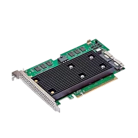 RAID-контроллер Broadcom MegaRAID 9670W-16i SGL (05-50113-00) , PCIe 4.0 x16, LP, 24G SAS/ SATA/ NVMe, RAID 0,1,5,6,10,50,60, 16port(2x8 SFF-8654), 8GB Cache, SAS4116W ROC, RTL