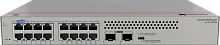 Коммутатор HUAWEI S110-16T2S (16*10/ 100/ 1000BASE-T ports, 2*GE SFP ports, built-in AC power, fanless) (98012200)