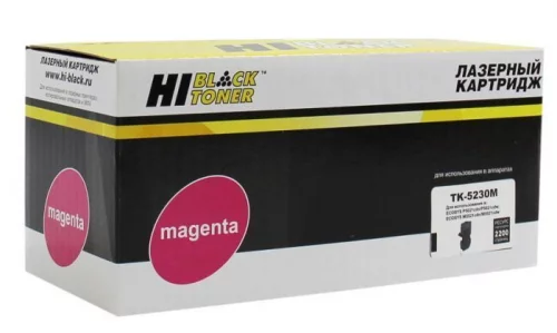 Тонер-картридж Hi-Black HB-TK-5230M M, 2.2K (для Kyocera P5021cdn/ M5521cdn) (4100603142)