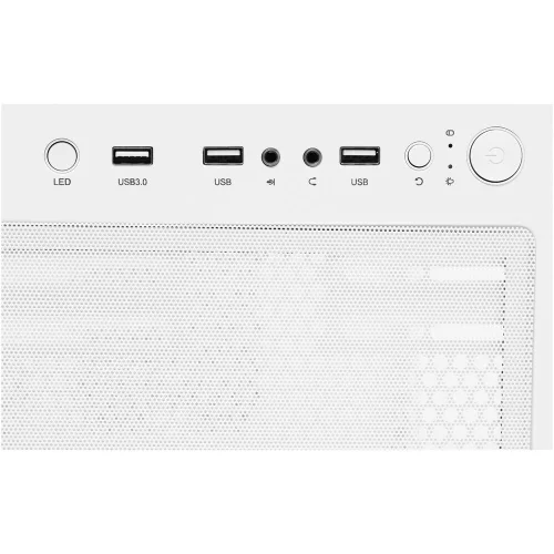 Корпус Formula V Line Crystal Z1 White (CRYSTAL Z1 WHITE) Корпус Formula V Line Crystal Z1 White, ATX, Left & Front side Tempered Glass, USB3.0*1, USB2.0*2 фото 5