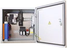 Уличный коммутатор OSNOVO OS-44TB1(SW-60812/I) Уличный коммутатор с термостабилизацией и резервным питанием на базе уличной станции OSNOVO OS-44TB1. Порты: 6 x FE (10/100Base-T) с PoE (до 30W) + 2 x FE (10/100Base-T) с