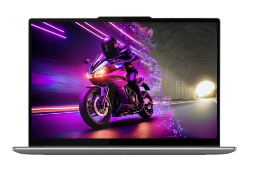 Ноутбук/ Lenovo Yoga Pro 9 16IAH10 16(2880x1800 OLED)/Intel Core Ultra 7 225H(3.3Ghz)/32768Mb/1024SSDGb/noDVD/Ext:NVIDIA GeForce RTX 5050(8192Mb)/Cam/BT/WiFi/84WHr/war 1y/2.05kg/luna grey/Win11Home + 170W, RU kbd (83L0003WRK)