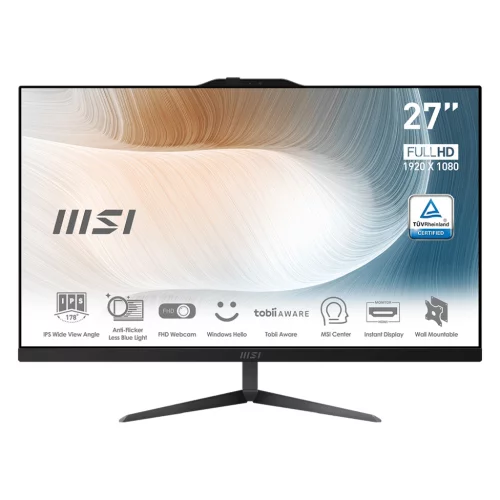 Моноблок MSI Pro Modern AM272P 12M AiO (9S6-AF8211-271) Моноблок MSI Pro Modern AM272P 12M AiO 27