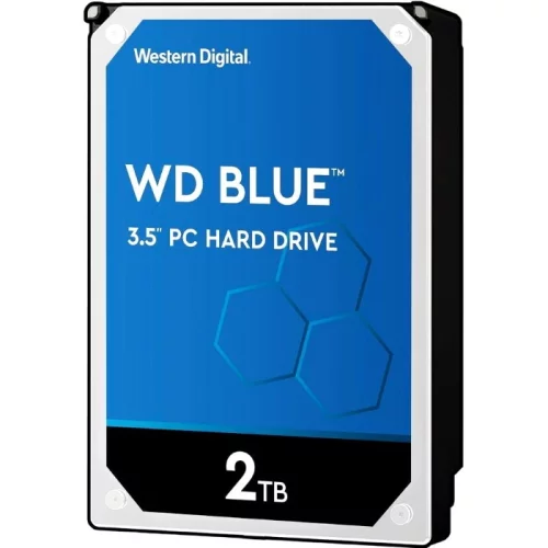 Western Digital HDD SATA-III 2Tb Blue WD20EARZ, 5400rpm, 64MB buffer (аналог WD20EZRZ), 1 year