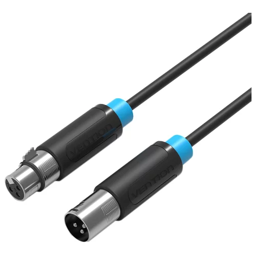 Кабель Vention аудио XLR M/XLR F - 2м (BBFBH)