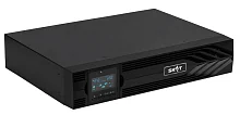 Источник бесперебойного питания (8762) SKAT-UPS 1000-RACK-ON P3 - ИБП 1000 Вт, On-Line, синус, внешн. АКБ 24В, 2хSchuko