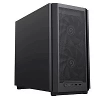 GameMax Корпус F36 Dark без БП (Midi Tower, ATX, Графит, 1*USB Type-C, 3*120мм)