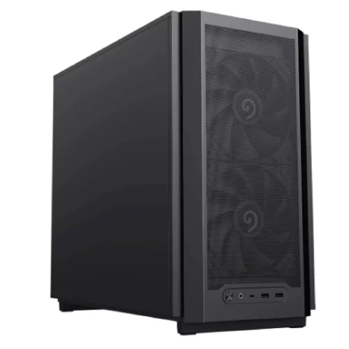 GameMax Корпус F36 Dark без БП (Midi Tower, ATX, Графит, 1*USB Type-C, 3*120мм)