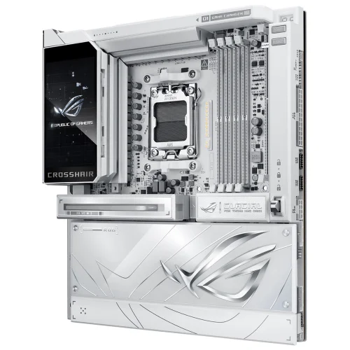 Материнская плата ASUS ROG CROSSHAIR X870E GLACIAL AM5 E-ATX 4xDDR5 2xPCIEx16 2xM.2 2xUSB-C 2x10GLAN WiFi 7 (90MB1NQ0-M0EAY0) фото 2