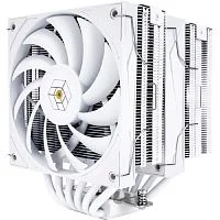 Thermalright Кулер Royal Knight 120 White LGA115X/1200/1700/1851/2011/2066 (2x120mm PWM Fan, медное основание, 6 тепл. трубок 6мм) / TRRK120W