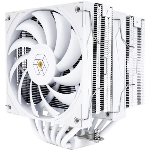 Thermalright Кулер Royal Knight 120 White LGA115X/1200/1700/1851/2011/2066 (2x120mm PWM Fan, медное основание, 6 тепл. трубок 6мм) / TRRK120W