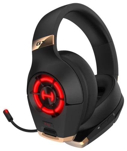 Наушники с микрофоном Edifier GX черный 2м мониторные USB оголовье (GX#MLN) фото 6