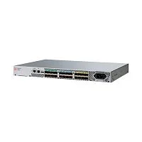 Коммутатор Brocade G610 24-port FC Switch, 24-port licensed, incl 24x 16Gb SWL SFP+, Enterprise Bundle Lic (ISL Trunking, Fabric Vision, Extended Fabric), FOS 9.1.1, 1 PS, Rail Kit, 1Yr (BR-G610-24-16G-0)