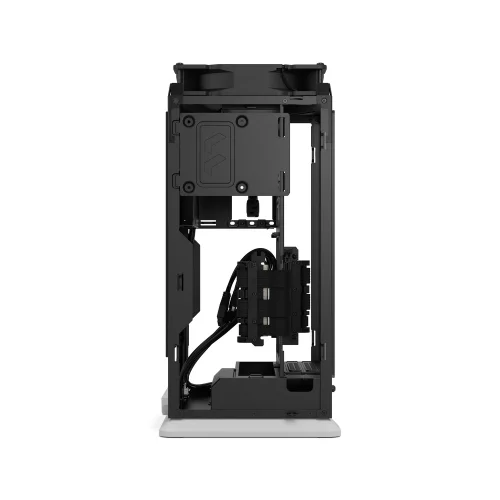 Корпус без блока питания/ Case Fractal Design Mood, Mini-Tower, 1x180mm, 2xUSB-A 3.0 + 1xUSB 3.2 Type-C, SFX PSU Support, mITX Light Gray (FD-C-MOD1N-01) фото 10