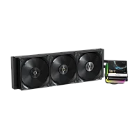 Система водяного охлаждения Ocypus Sigma L36 PRO BK, 360mm, LCD Pump, 3x120mm FDB fans, LGA115X/1200/1700/18XX, AM4/AM5