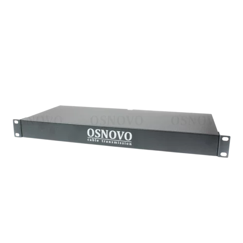 Приёмники и передатчики по оптоволокну OSNOVO RA-H162-15F Оптический приемник 16 каналов видео HDCVI/HDTVI/AHD/CVBS и 1 канала управления (RS485) по одномодовому оптоволокну до 20км. Максимальное разрешение 2560x1920. Рабочие длины волн CW