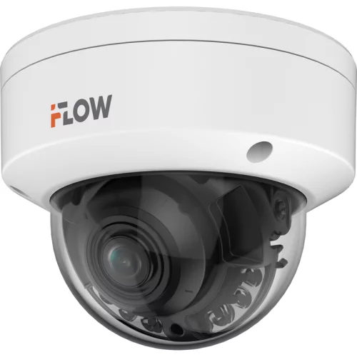 8Мп уличная куполная IP-камера с гибридной Smart подсветкой до 30м технологией BrightVu и SharpSense, 1/1.8