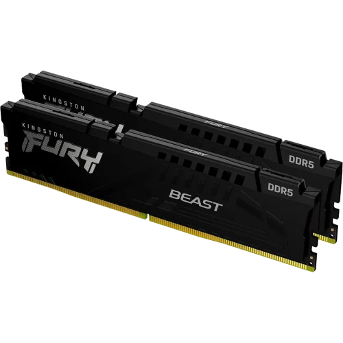 Память DDR5 2x64GB 5600MHz Kingston KF556C36BBEK2-128 Fury Beast Expo RTL Gaming PC5-44800 CL36 DIMM 288-pin 1.25В kit dual rank с радиатором Ret