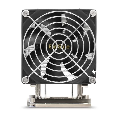 Exegate EX293441RUS Кулер ExeGate ESNK-P0070APS4.PWM.4U.3647.Cu {(Al+Cu, 4U, 5 тепл. трубок, LGA3647, TDP 205W, PWM, 1900-3800RPM, 2 ball bearing, 4pin, 44db, 660г, на винтах, с термопастой} RTL фото 2