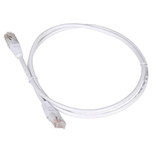 Патч-корд Lanmaster 1 м белый (LAN-PC45/ S6A-1.0-WH) (LAN-PC45/S6A-1.0-WH)