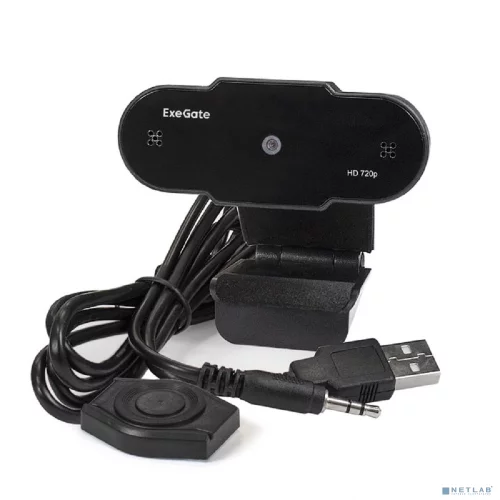 Exegate EX287385RUS Веб-камера ExeGate BlackView C525 HD (матрица 1/ 3