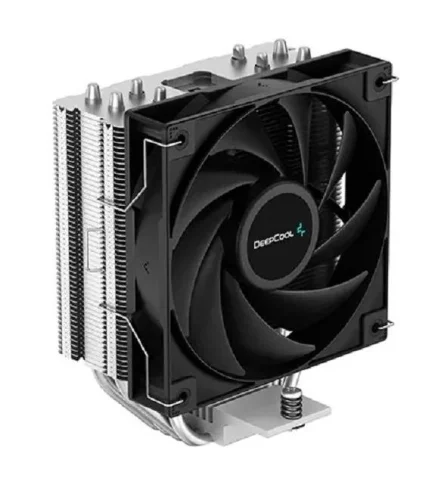 DEEPCOOL AG400 LGA1700/ 1200/ 115X/ AM5/ AM4 (18шт/ кор, TDP 220W, PWM, Fan 120mm, 4 тепл. Трубки, черный) RET