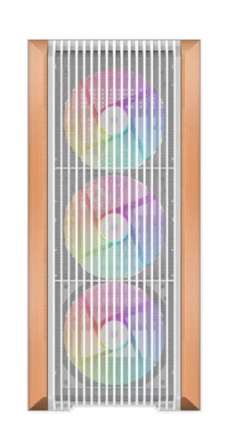 Корпус ПК без блока питания/ Case SAMA Z60 White, Midi-Tower, TG, 4x140mm ARGB, 2xUSB 3.0 + 1xUSB 3.1 Type-C, E-ATX, ATX, mATX, mITX White (Z60-WHAWA4X1-GL)