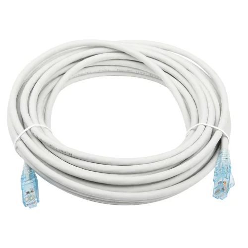 Hyperline PC-LPM-UTP-RJ45-RJ45-C6-10M-LSZH-GY Патч-корд U/ UTP, Cat.6 (100% Fluke Component Tested), LSZH, 10 м, серый