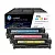 Kартриджи HP 312A CYM Tri-Pack LaserJet Toner Cartridges (CF440AM) (CF440AM)