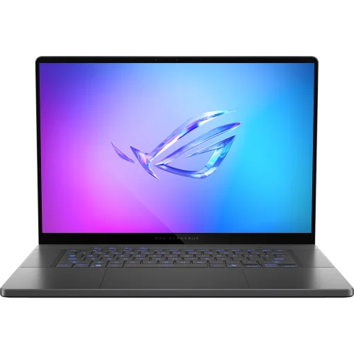 Ноутбук ASUS ROG Zephyrus G16 GU605CM-QR111 16(2560x1600 OLED 240Hz)/ Intel Core Ultra 7 255H(2Ghz)/ 32768Mb/ 1024PCISSDGb/ noDVD/ Ext:nVidia GeForce RTX 5060(8192Mb)/ Cam/ BT/ WiFi/ 90WHr/ war 1y/ 1.85kg/ Ecli (90NR0M21-M005A0)