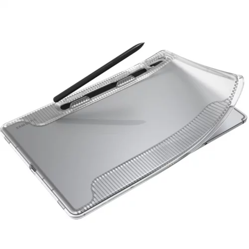 Чехол Samsung для Samsung Galaxy Tab S7+ WITS Soft Cover Clear термопластичный полиуретан прозрачный (GP-FPT976WSATR) фото 2