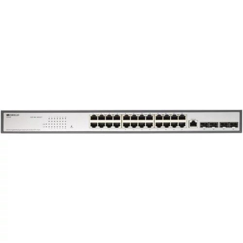 Коммутатор/ Настраиваемый L2 коммутатор 24x1000Base-T, 4xCombo 1000Base-T/SFP, комплект для установки в 19