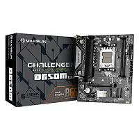 Материнская плата Maxsun MS-Challenger B650M WIFI B650, AM5, 2*DDR5, 1*PCIEx16, 1*PCIEx1, 1*M.2, 6*USB3.2Gen1, 4*USB2.0, 3*SATA3.0, 1G, DP, HDMI, M-ATX, RTL (6940709695456)