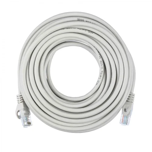 Кабель ACD Патч-корд ACD-LPU5E-10M |ACD-LPU5E-10M| Cat5e UTP 24AWG 4Pair, 7/ 0.18мм CCA Серый, 10м, (741661)