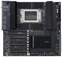 Материнская плата ASUS PRO PRO WS WRX80E-SAGE SE WIFI, AMD WRX80, 8*DDR4, 8*SATA, 3*M.2, 9*USB 3.2, Type-C, 7*PCIx16, EATX (90MB1590-M0EAY0)