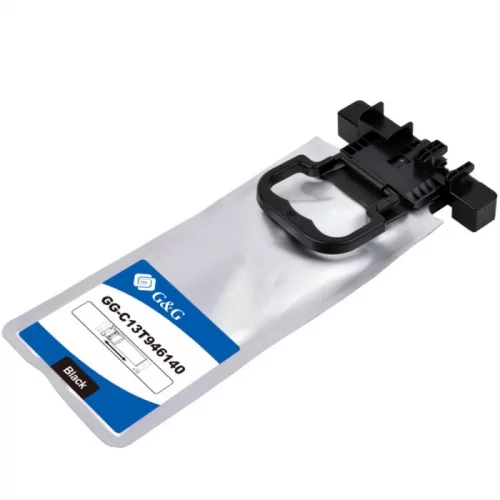 Картридж струйный G&G GG-C13T946140 T9461 черный 180мл для Epson WorkForce Pro WF-C5290DW/ C5790DW фото 2