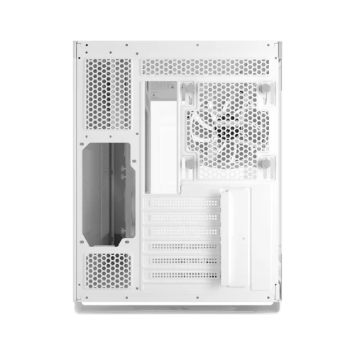 Корпус без блока питания/ Case PCCooler C3T500 ARGB WH, Midi-Tower, TG, 6x120mm ARGB, 1xUSB-C 3.1 + 2xUSB-A 3.0, ATX, mATX, mITX White фото 6