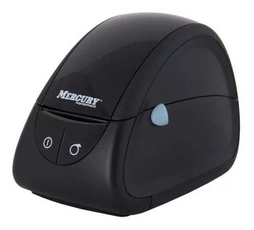 Термопринтер Mertech MPRINT LP58 EVA (для печ.накл.) стационарный черный (4582)