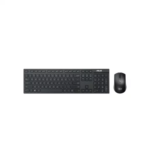 Клавиатура и мышь ASUS W2500 Wireless, USB, Black (90XB0440-BKM040)