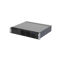 Серверный корпус/ 2U short chassis, rackmount, ATX, Micro-ATX and Mini-ITX mb, 2*3.5" HS SAS/ SATA HDD tray, 2*3.5" internal HDD bay, with flex ATX 500W (CS-R27S-05P)