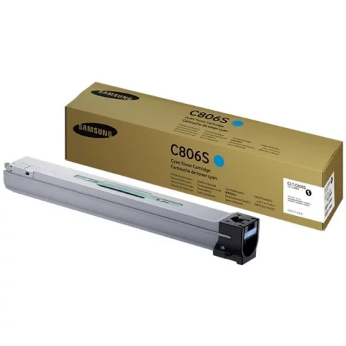 Тонер-картридж/ Samsung CLT-C806S Cyan Toner Cartridge (SS554A) фото 2