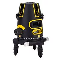 Лазерный уровень Deli DL332303 3 луча(зеленый цвет), точность +/-1,5мм/7м, угол самовыравнивания 3°, 1АКБ 3 А*ч+ЗУ, время работы до 6 часов, кейс