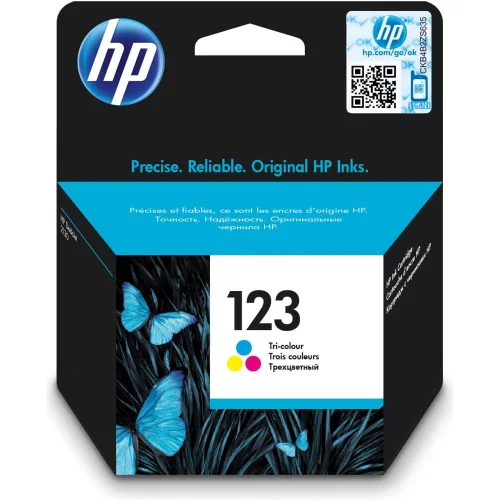 Картридж/ HP 123 Tri-colour Ink Cartridge (F6V16AE)
