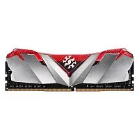 Модуль памяти ADATA 8GB DDR4 UDIMM, XPG GAMMIX D30, 3200MHz CL16-20-20, 1.35V, Красный Радиатор (AX4U32008G16A-SR30)
